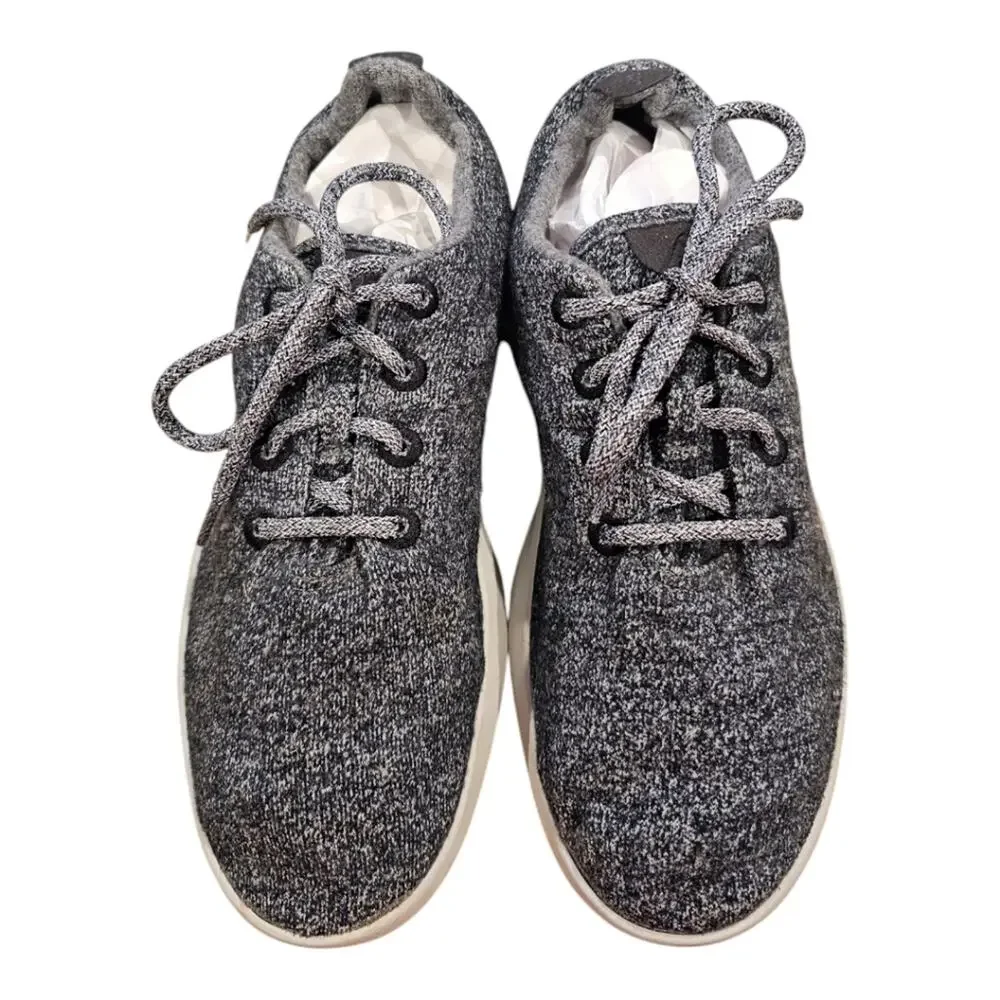 Allbirds Shoes Mens 11 Wool Runners Gray Superfine NZ Merino Wool Sneakers